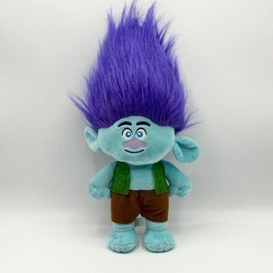 Dreamworks Trolls Branch Plush Doll 14” Clean